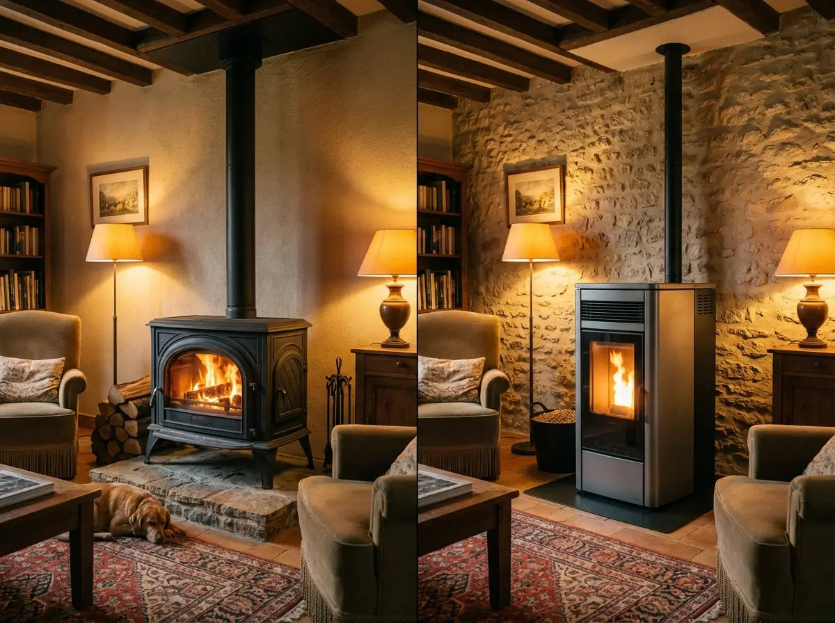 Poêle à bois ou à granulés : lequel choisir ?